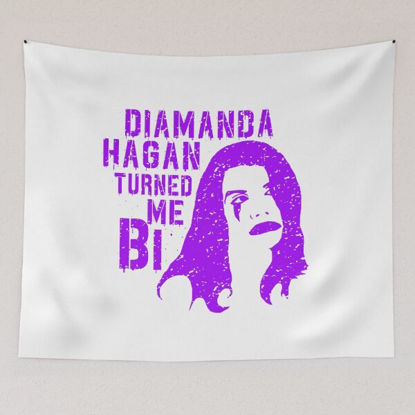 Item preview, Diamanda Hagan Turned Me Bi (Purple) designed and sold by DiamandaHagan.