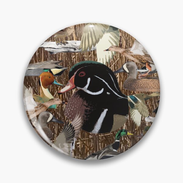 Item preview, Wood Ducks and Cattails designed and sold by LifeCrush.