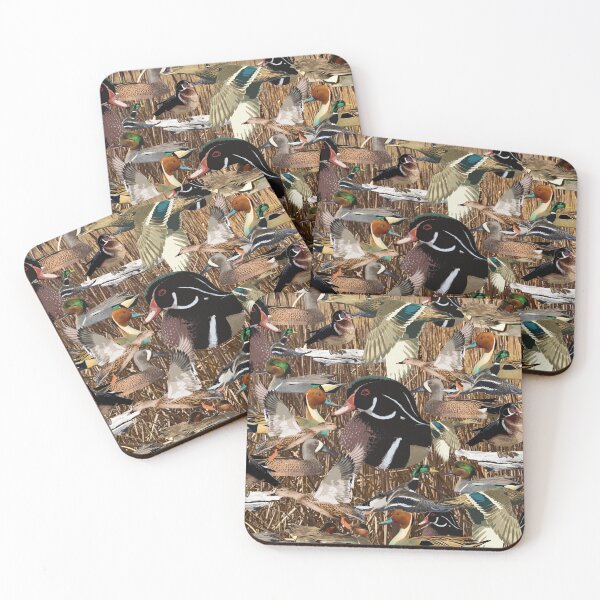 Item preview, Wood Ducks and Cattails designed and sold by LifeCrush.