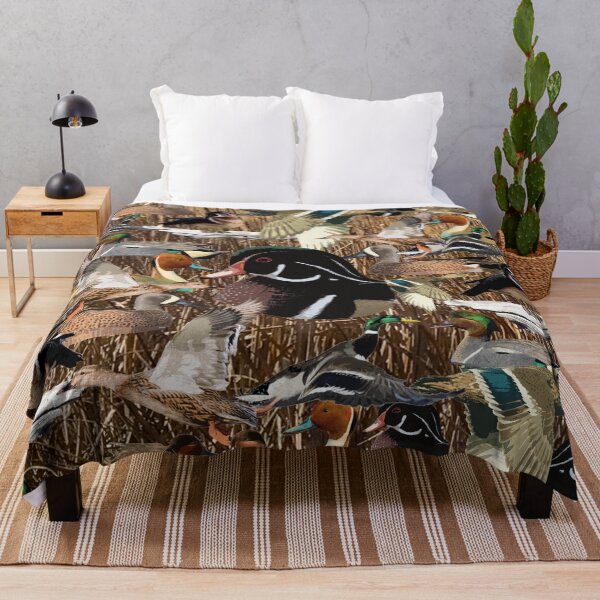 Item preview, Wood Ducks and Cattails designed and sold by LifeCrush.