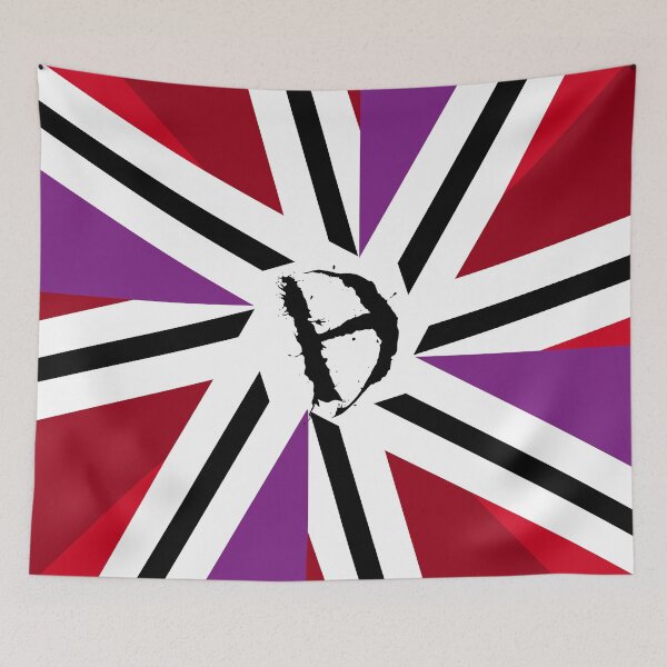 Item preview, The national flag of Haganistan (with logo) designed and sold by DiamandaHagan.