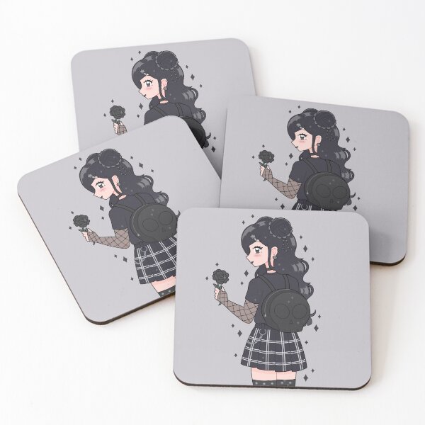 Item preview, Goth Babe w/ Backpack designed and sold by Tenti-Q.