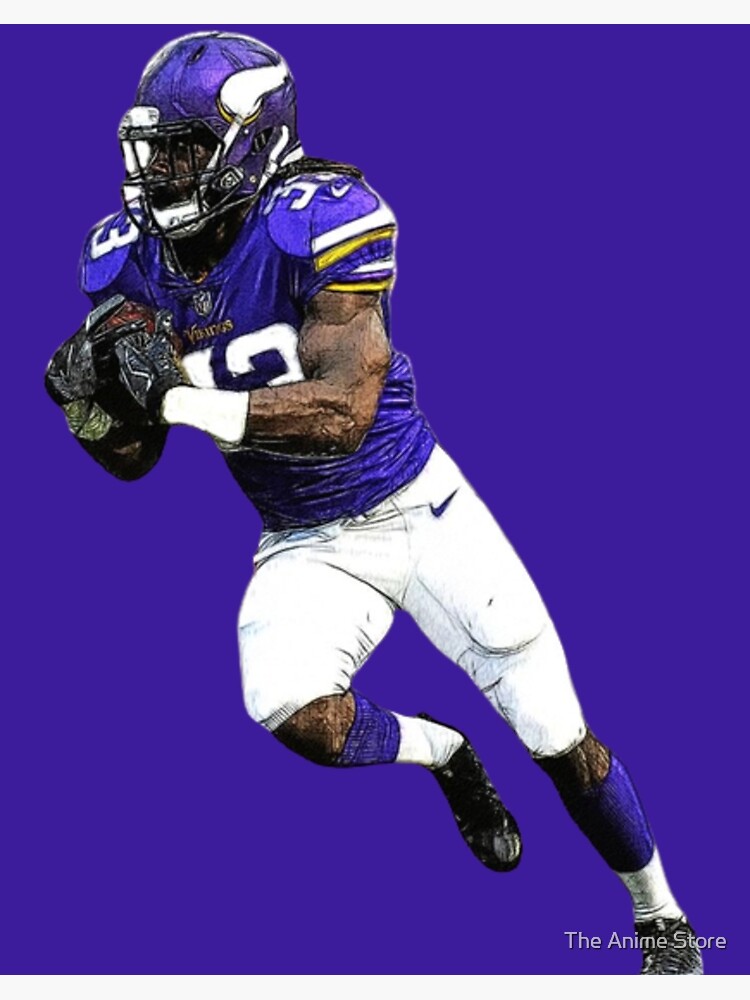 Dalvin Cook Football Paper Poster Vikings 2 - Dalvin Cook - Magnet