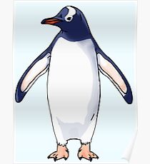 Gentoo Penguin Poster