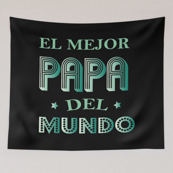 Item preview, El mejor papá del mundo - World's Greatest Dad - papá mexicano - rainbow designed and sold by ALLURE-minimal.