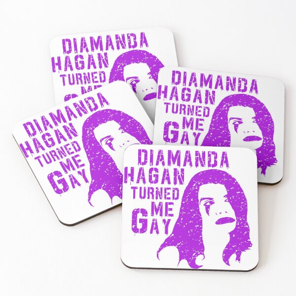 Item preview, Diamanda Hagan Turned Me Gay (Purple) designed and sold by DiamandaHagan.