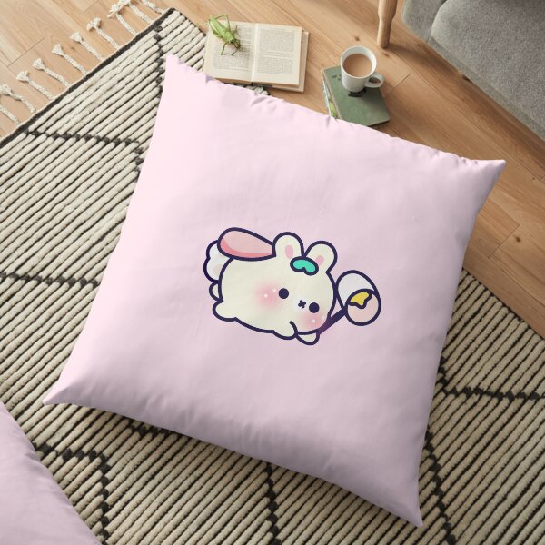 Star catching Usagi Floor Pillow