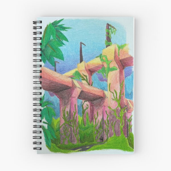Item preview, Overgrown Overpass designed and sold by AJ-Tyrian-Art.