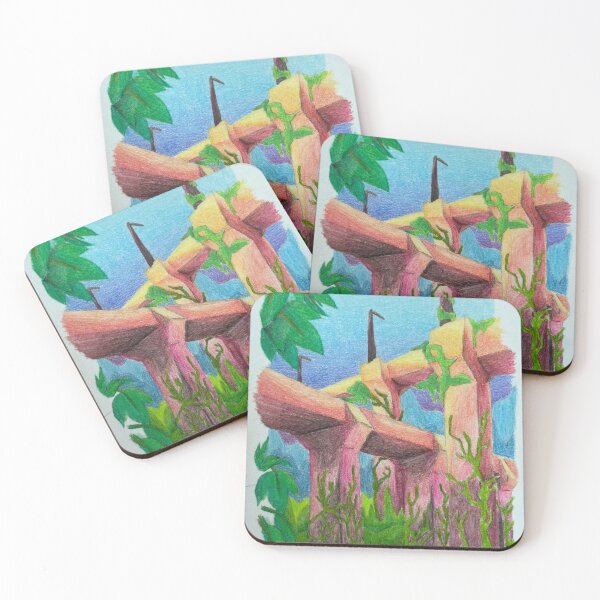 Item preview, Overgrown Overpass designed and sold by AJ-Tyrian-Art.