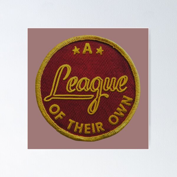 Item preview, A League Of Their Own - Red/Yellow Patch designed and sold by rokiyoko.