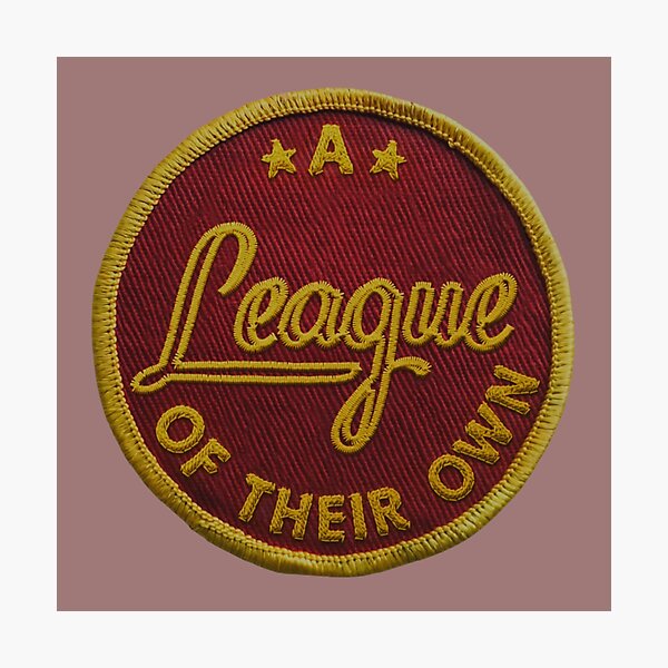 Item preview, A League Of Their Own - Red/Yellow Patch designed and sold by rokiyoko.