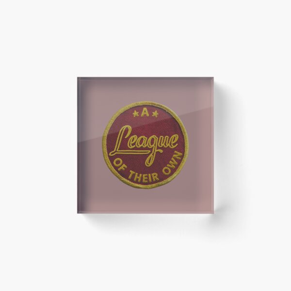 Item preview, A League Of Their Own - Red/Yellow Patch designed and sold by rokiyoko.