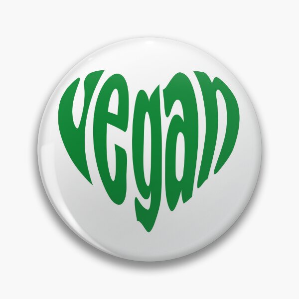 Item preview, Vegan, green heart designed and sold by beakraus.