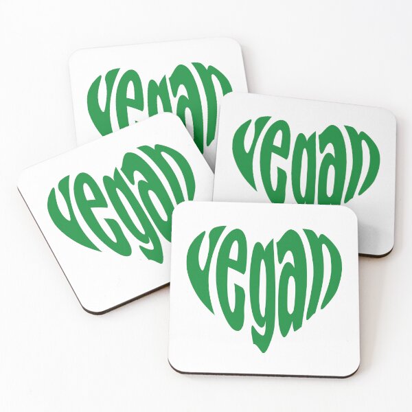 Item preview, Vegan, green heart designed and sold by beakraus.