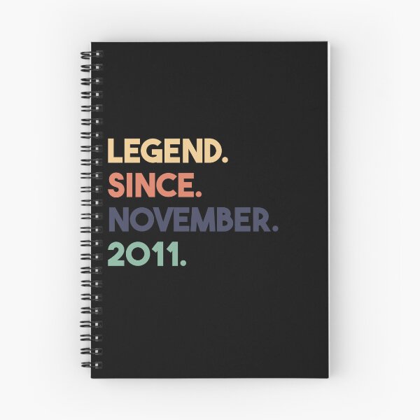Item preview, Legend Since November 2011 Birthday designed and sold by anass002.