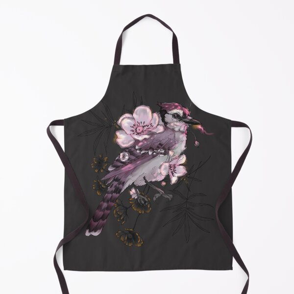 Item preview, Copy of Cyanocitta cristata + Wild Poppy Rose Version designed and sold by Ether hocromic.
