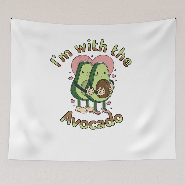 Item preview, I'm With The Avocado - Halloween Costume designed and sold by ZzCorezZ.