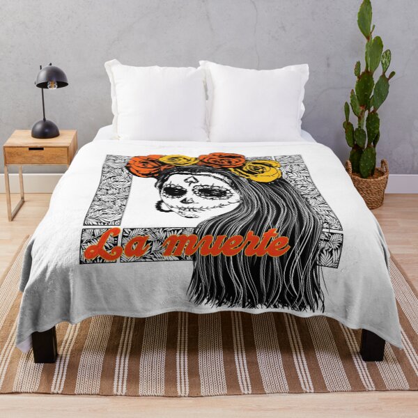 Item preview, Copy of  day of the dead,la muerte,skeleton girl with roses  designed and sold by InnaMGraphic.