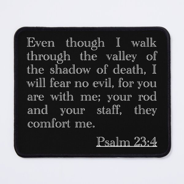 Item preview, Psalm 23:4 designed and sold by IsraWiss.