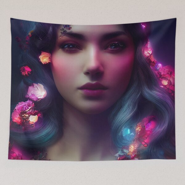 Item preview, Hyper realistic girl portrait designed and sold by aiartdirection.