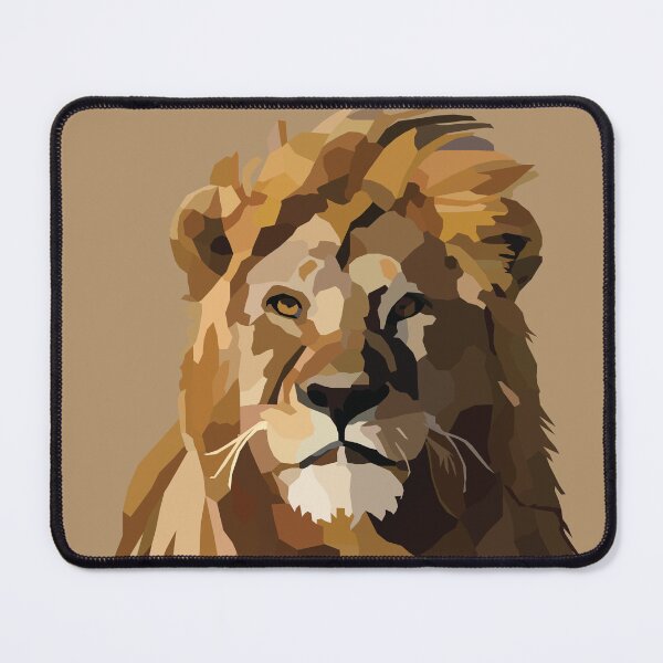 Item preview, Poly design lion designed and sold by Mageolicious.