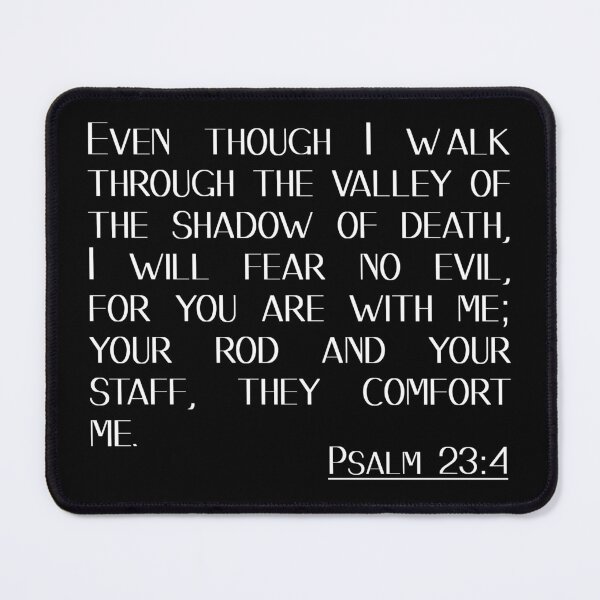 Item preview, Psalm 23:4 designed and sold by IsraWiss.