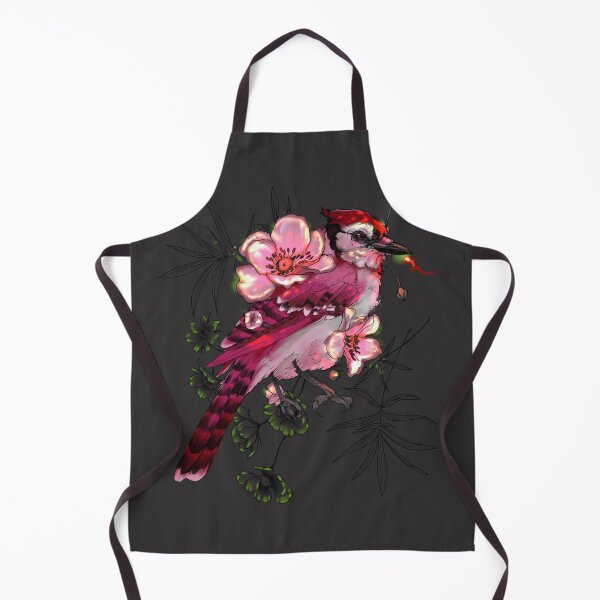 Item preview, Copy of Copy of Cyanocitta cristata + Wild Poppy Red designed and sold by Ether hocromic.