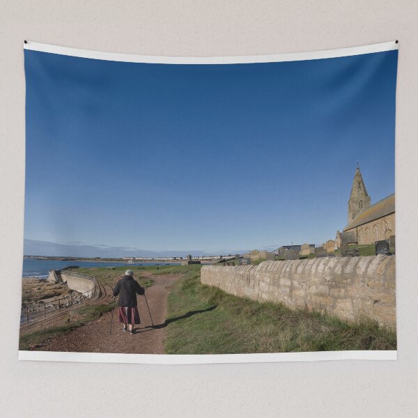 Item preview, Walking to Newbiggin Bay designed and sold by Violaman.
