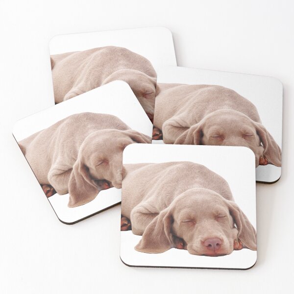 Item preview, Weimaraner Puppy Sleeping designed and sold by ScienceSource.