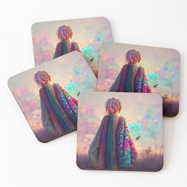 Item preview, Redreaming Whimsy Indigo Skykid Art designed and sold by REDREAMER.
