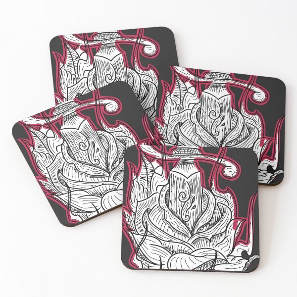 Item preview, Roses with Sword (Tattoo Style art) designed and sold by MarioMall01.