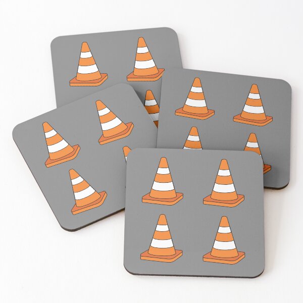 Item preview, Traffic Cones Set - Pack of 4 designed and sold by Sharath98.