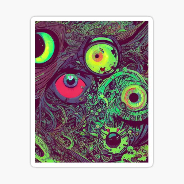 Item preview, Eyes | Eyeballs | Abstract | Futuristic | RedBubble designed and sold by Envisionaries1.