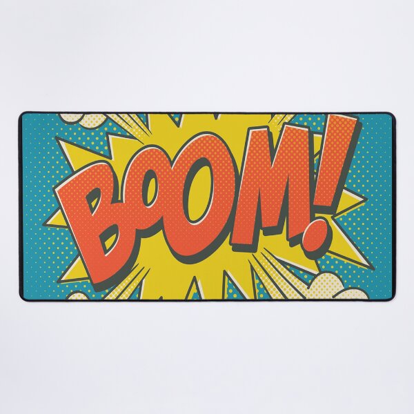 Item preview, BOOM Comic Book Pop Art Modern Fun Retro designed and sold by karlaminev2.