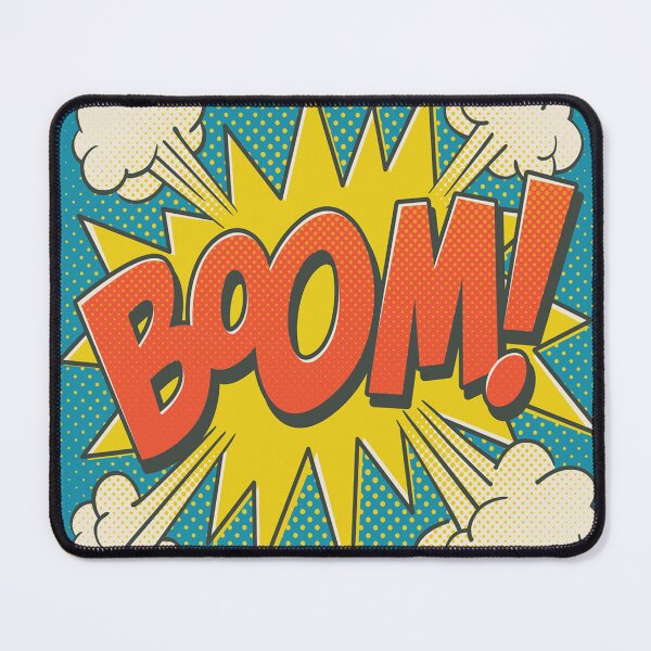 Item preview, BOOM Comic Book Pop Art Modern Fun Retro designed and sold by karlaminev2.