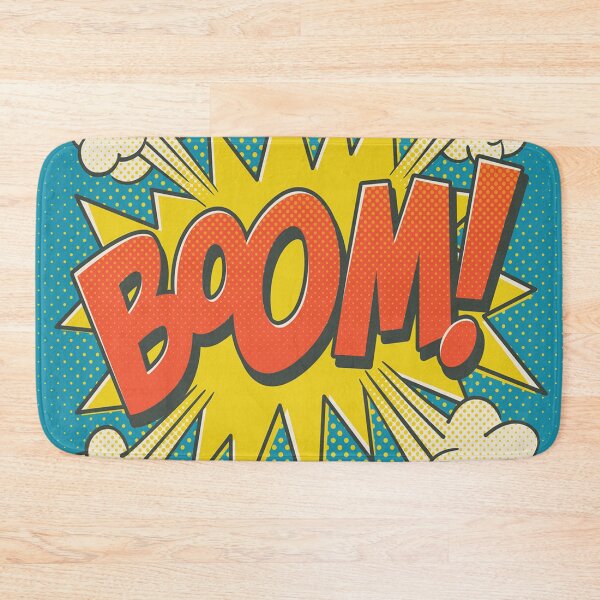 Item preview, BOOM Comic Book Pop Art Modern Fun Retro designed and sold by karlaminev2.