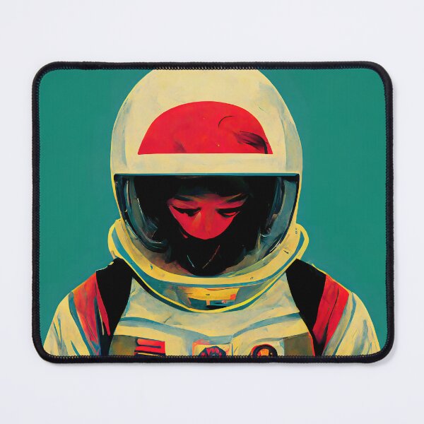 Item preview, Astronaut Pop Art 3 designed and sold by AiBroughtToLife.