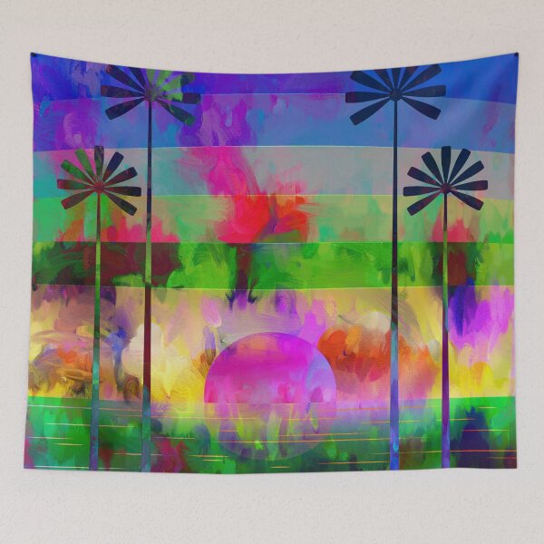 Item preview, Sunset on the beach of extant colors designed and sold by RafaelLima7.