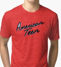 KHALID AMERICAN TEEN 3D Tri-blend T-Shirt