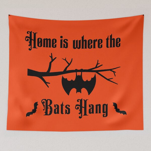 Item preview, Home is where the bats hanging designed and sold by ValentinaHramov.