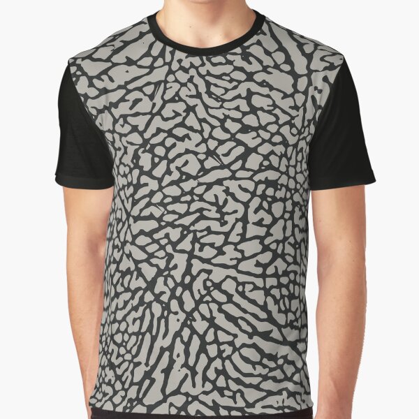 Elephant Print Graphic T-Shirt