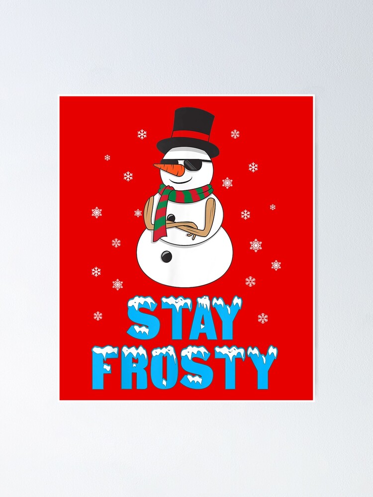 Cute Melting Snowman Frosty Christmas Xmas' Tote Bag