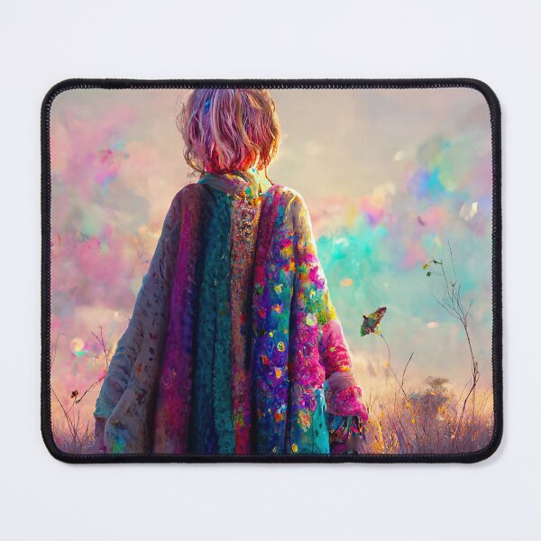 Item preview, Redreaming Whimsy Indigo Skykid Art designed and sold by REDREAMER.