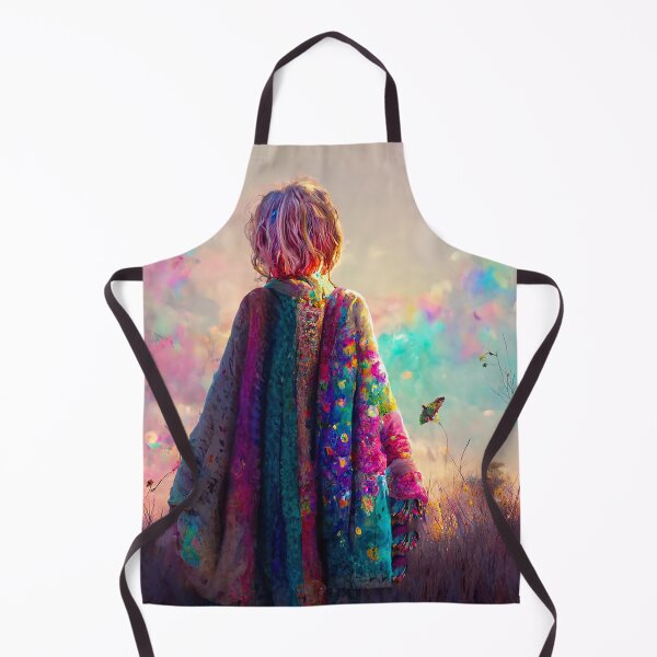 Item preview, Redreaming Whimsy Indigo Skykid Art designed and sold by REDREAMER.