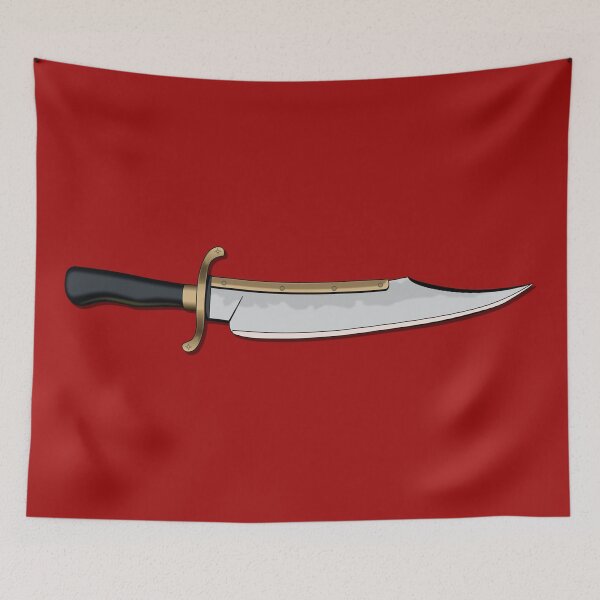 Item preview, BOWIE KNIFE ILLUSTRATION designed and sold by WOOFANG.