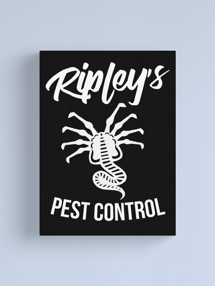 Canvas Print, Ripley's Pest Control designed and sold by kjanedesigns