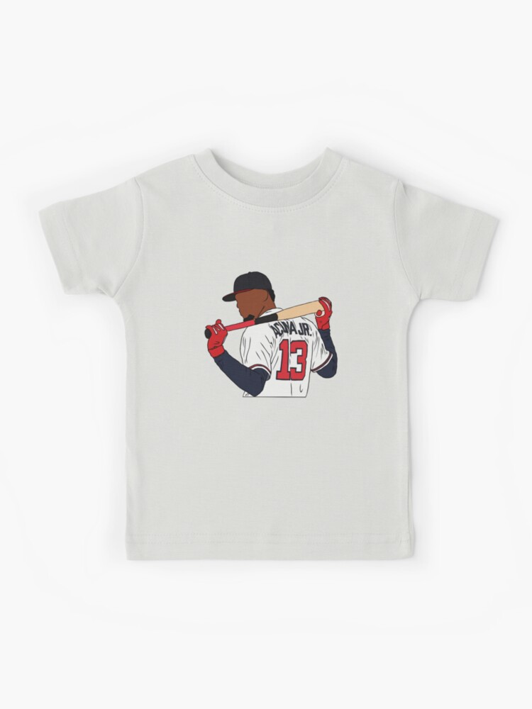 Ronald Acuna Jr. Back-To Kids T-Shirt for Sale by RatTrapTees