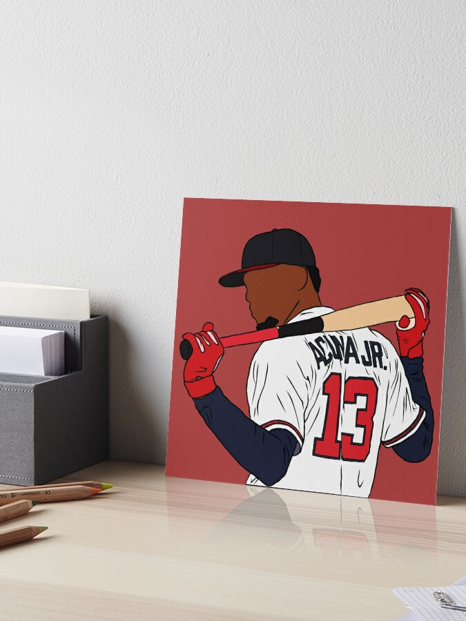 Ronald Acuña Jr. Braves 2023 All-Star Art Board Print for Sale by  thatposterboy