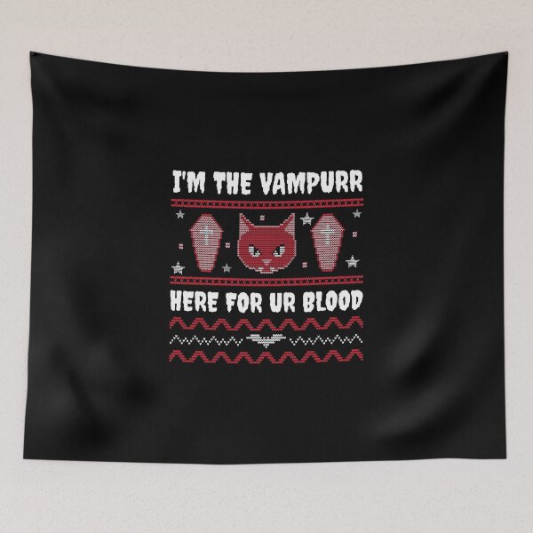 Item preview, Hello it's Halloween I'm the Vampire Here for your Blood designed and sold by UnstoppableShpy.