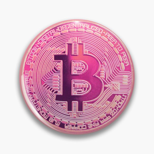 Item preview, Hot Pink Bitcoin  designed and sold by Anonymousbtb.